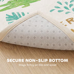 Tapis de Jeu pour Enfants Tapis de Chambre d'Enfant en Mousse Épaisseur 3 cm Motif Animal Base Antidérapante 150x200cm-7