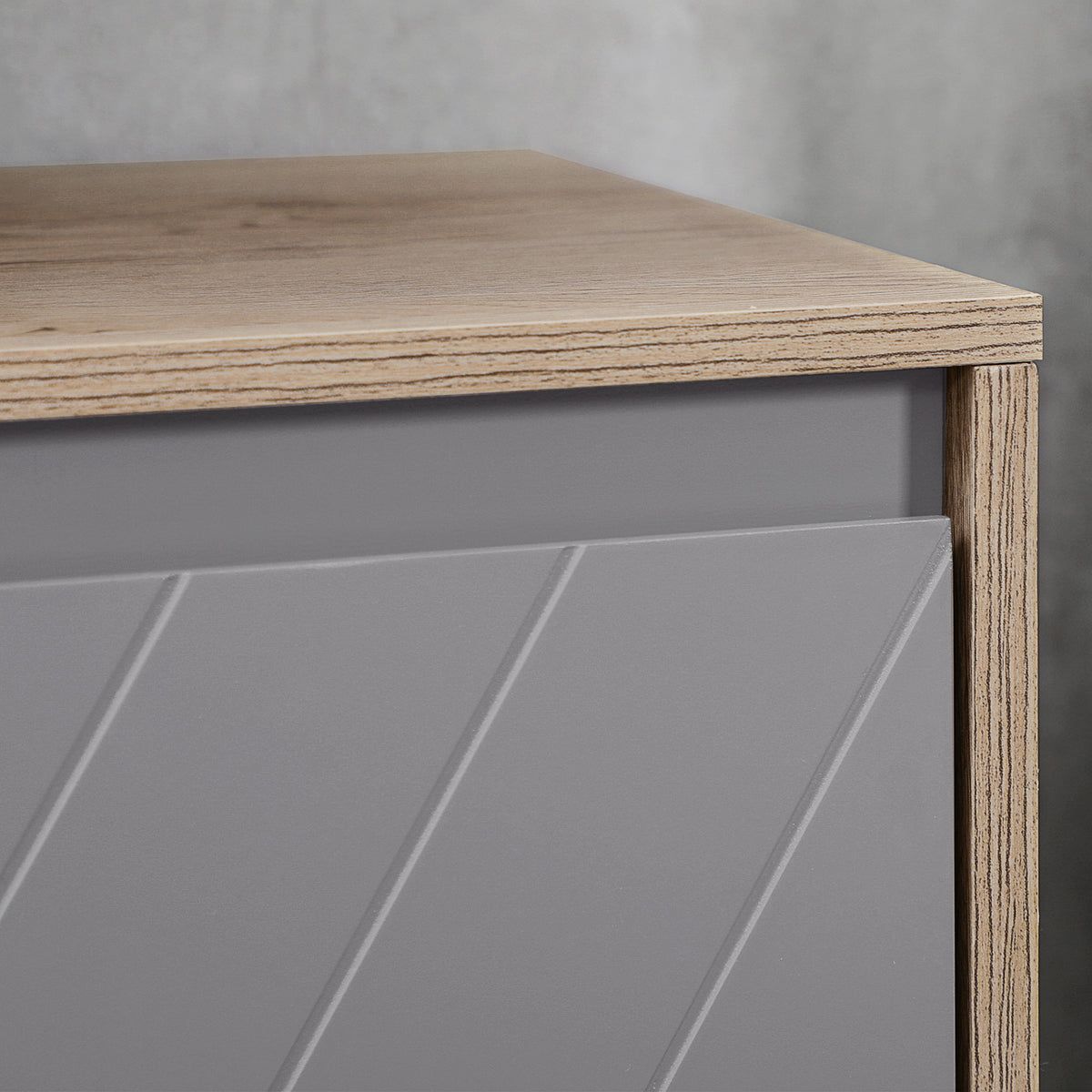 Meuble salle de bain sous Lavabo - meuble sous-vasque - placard 2 portes avec étagère - 60L x 30l x 59,8H cm-7