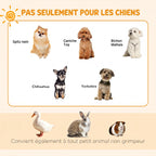 Parc enclos modulable pour chiens lapins rongeurs clôture pour petits animaux intérieur et extérieur pliant 8 panneaux-4