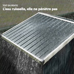Abri de jardin en métal 1,2 m², cabane jardin extérieure, porte coulissante verrouillable, 136x87x176cm, gris-5