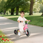 Draisienne bébé 1-3 ans jusqu'à 20 kg, vélo enfants sans pédale, 3 roues silencieuses, 69 x 40 x 49 cm, rose-1