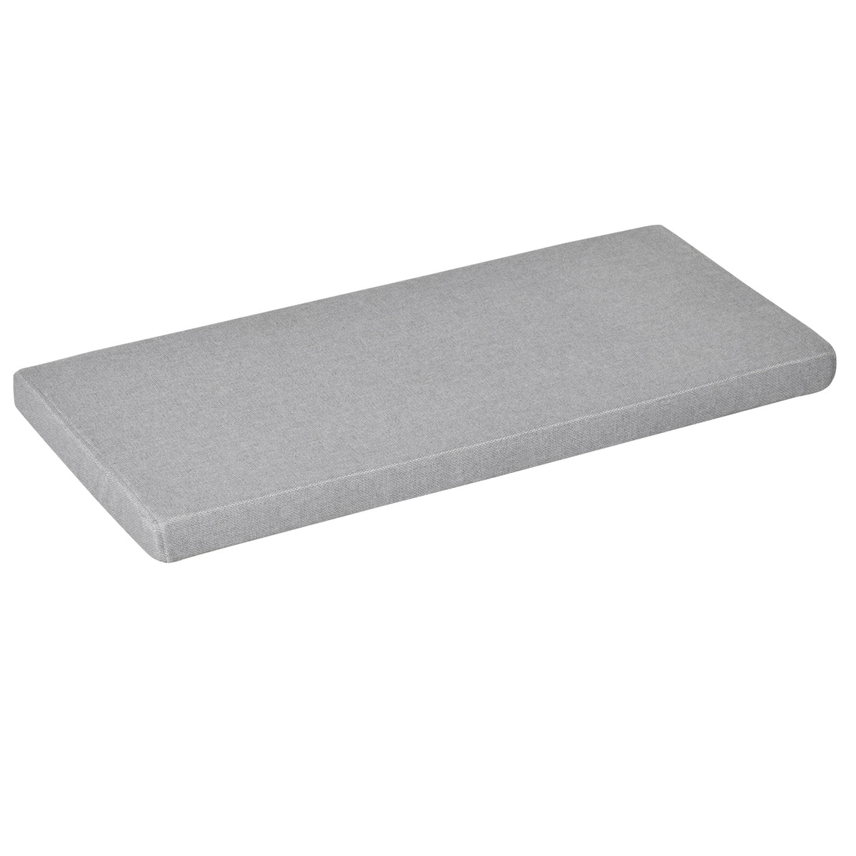 Banc de Rangement avec Coussin Gris - Meuble à Chaussures - Banc à Chaussures avec Grand tiroir Double Compartiment - MDF Blanc-6
