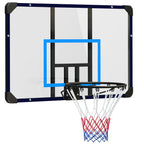 Panier de basketball mural panier spécial - 113L x 73H cm - filet toutes saisons pour l'intérieur et l'extérieur-0