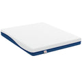 Matelas 160x200cm, matelas 2 personnes, mousse à mémoire de forme au thé vert, housse amovible lavable, fermeté moyenne-0