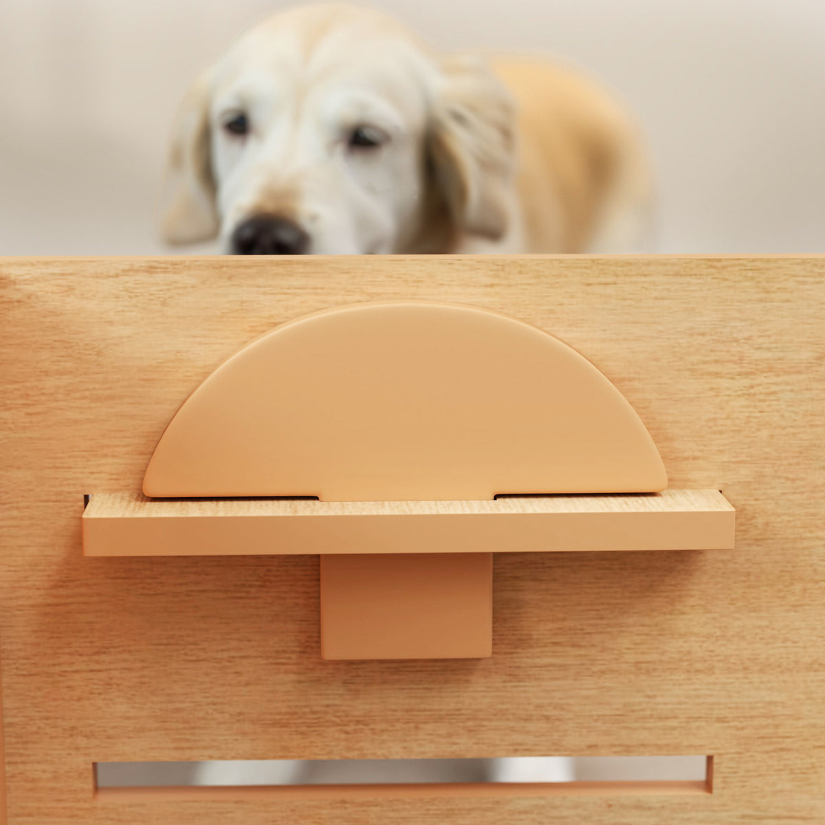 Gamelle chien surélevée de 3 hauteurs ajustables gamelle pour chien 2 bols acier inoxydable 63 x 58,5 x 40 cm chêne-7