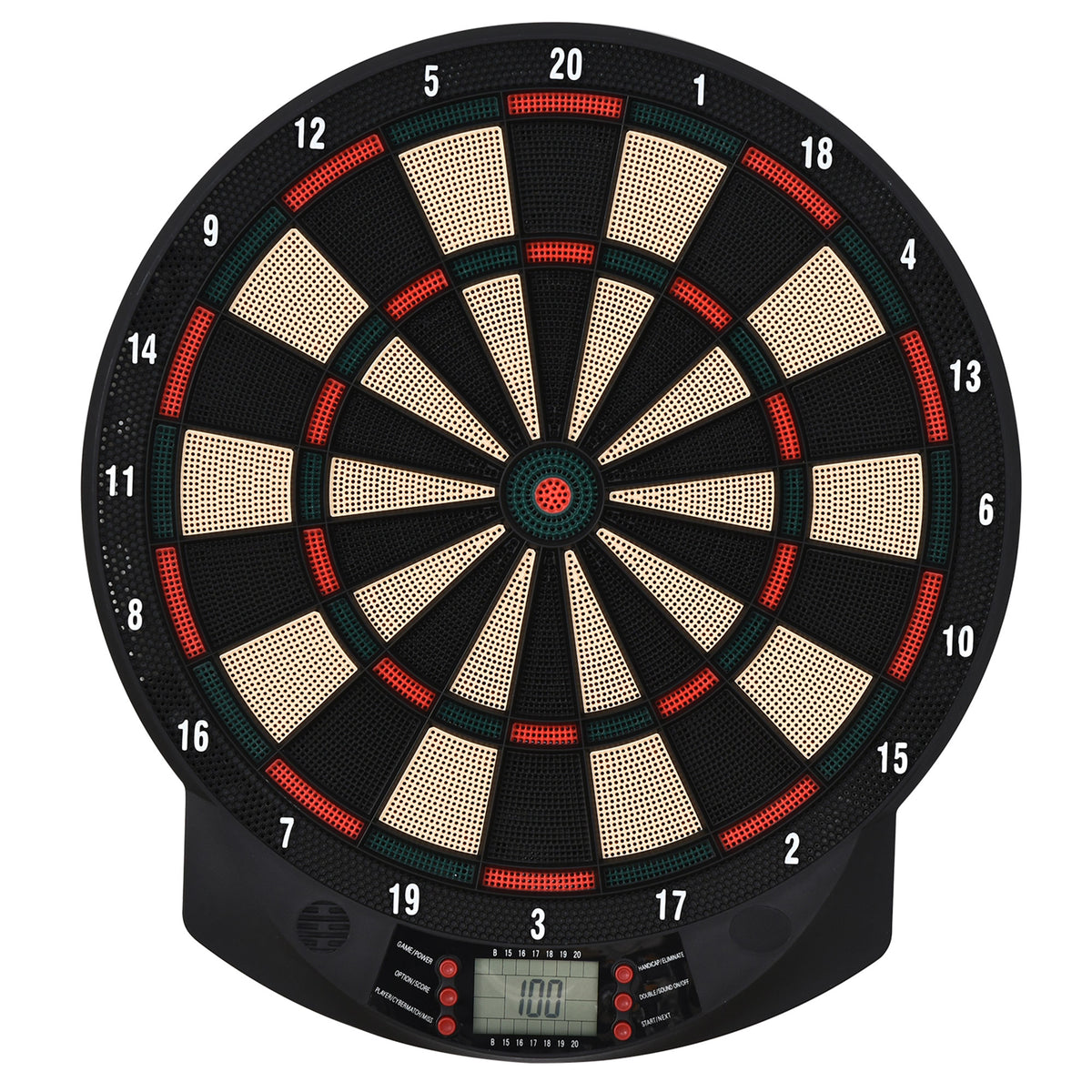 Cible de Fléchettes Électronique 26 Jeu principals 185 jeux variations cibles LCD haut-parleur noir-0
