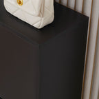 Armoire à Chaussures Meuble à Chaussures dim. 60L x 24l x 80H cm 2 Portes abattantes Noir-9