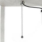 Lampadaire étagère 26L x 26l x 160H cm 3 étagères 4 Niveaux MDF Blanc-8