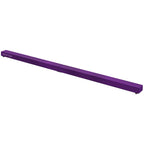 Poutre gymnastique pliable 210 cm en velours, poutre d'équilibre avec fond antidérapant, pour enfants et adultes, violet-0