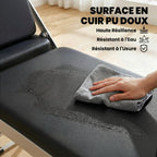 Machine Reformer Pilates Pliable Système Hybride 4 Ressorts & 5 Cordes Silencieux Acier 195 x 56 x 88 cm Blanc-6