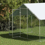 Poulailler, grand poulailler en métal avec couverture imperméable et anti-UV, cage pour 5-8 poules, 3 x 1,7 x 1,9m-7