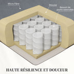 Fauteuil releveur électrique avec fonction massage et chaleur inclinaison réglable revêtement synthétique tissu gris-5