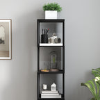 Bibliothèque étagère Design Moderne à 5 Niveaux – Rangement Pratique pour Maison ou Bureau, noir-8