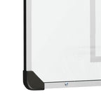Panier de basketball mural avec panier spécial filet toutes saisons pour l'intérieur et l'extérieur 113x61x73cm blanc-9