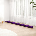 Poutre gymnastique pliable 210 cm en velours, poutre d'équilibre avec fond antidérapant, pour enfants et adultes, violet-8