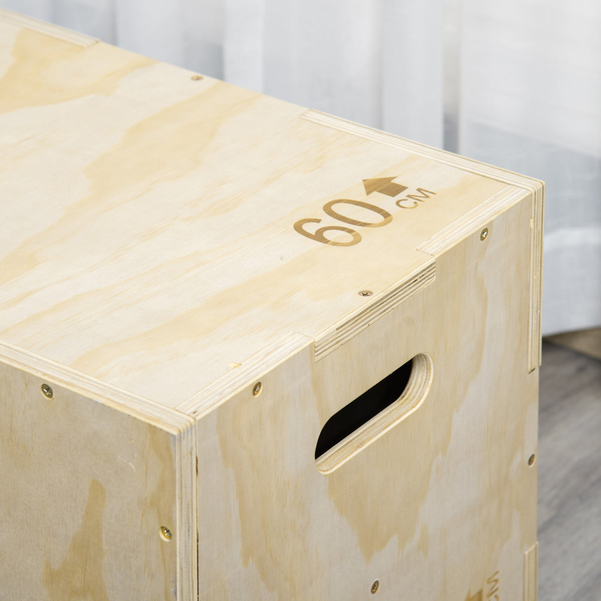 Box jump pliométrie 3 en 1 appareil boîte à saut musculation fitness & entraînement croisé plyobox pour box training 40/45/60 cm en bois-7