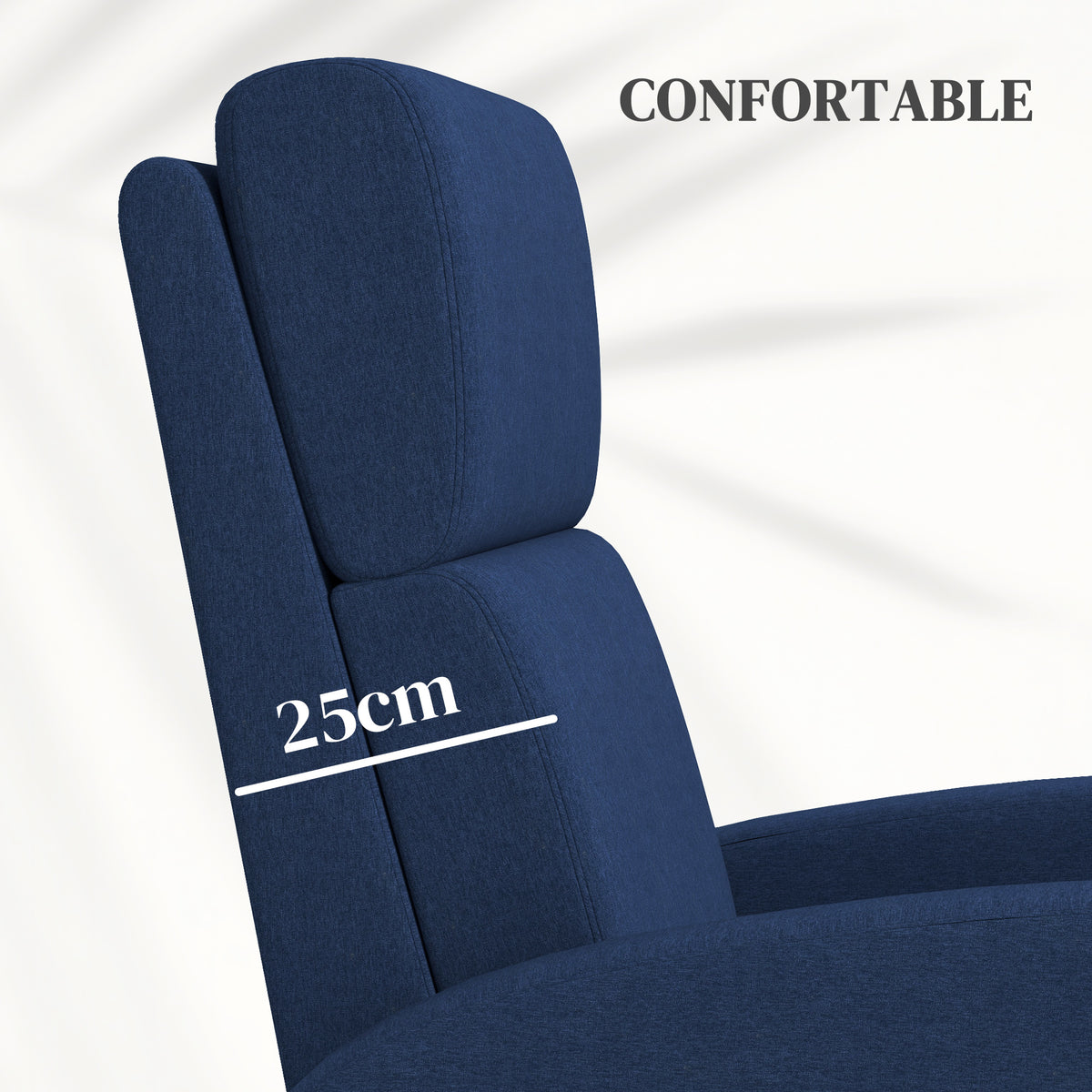 Fauteuil relax fauteuil inclinable salon fauteuil de relaxation - dossier réglable jusqu'à 160° repose-pieds intégré-5